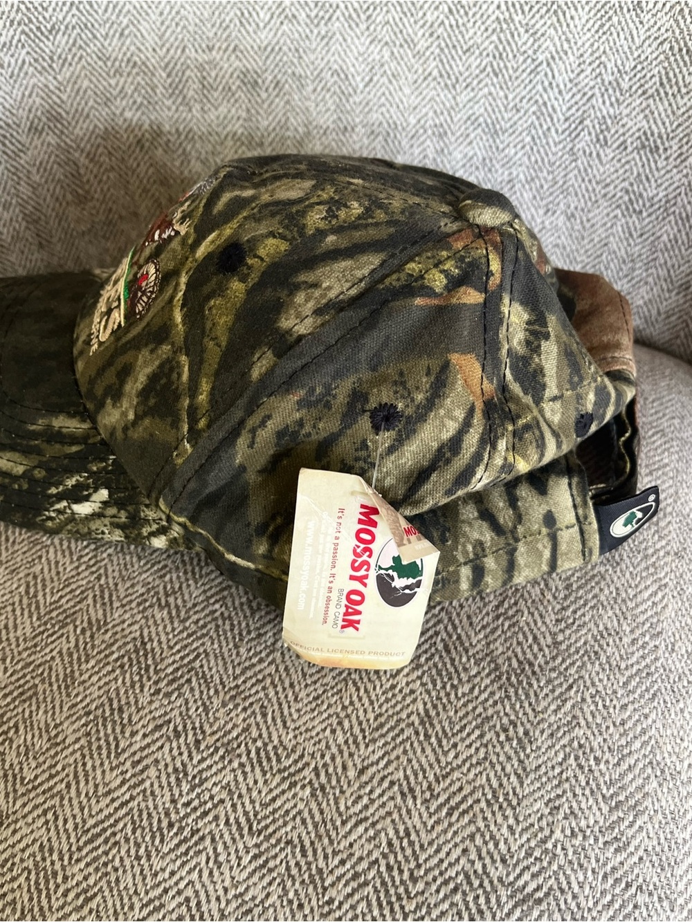 Port Authority Mossy Oak Camo Hunting Hat Mopee’s Sportsman’s Preserve NWT - Picture 5 of 7